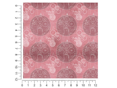 pink clockwork steampunk 1ft x 1ft Craft Sheets