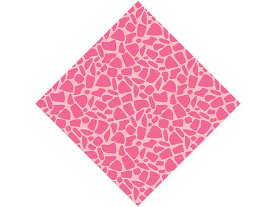 Pink  Cobblestone Vinyl Wrap Pattern