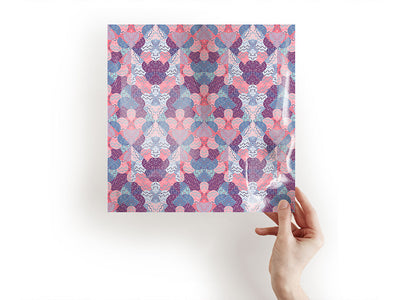 pink confusion mosaic Craft Sheets