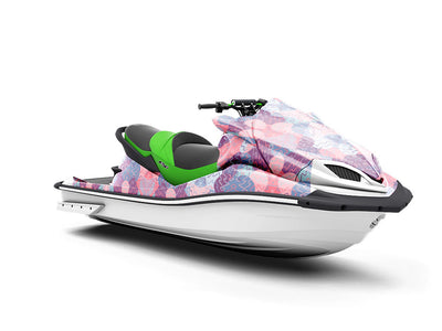Pink Confusion Mosaic Jet Ski Vinyl Customized Wrap