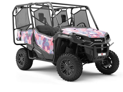 Pink Confusion Mosaic Utility Vehicle Vinyl Wrap
