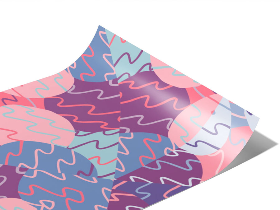 Pink Confusion Mosaic Vinyl Wraps~Rwraps Series 914 Digitally Printed Vinyl Wrap~0