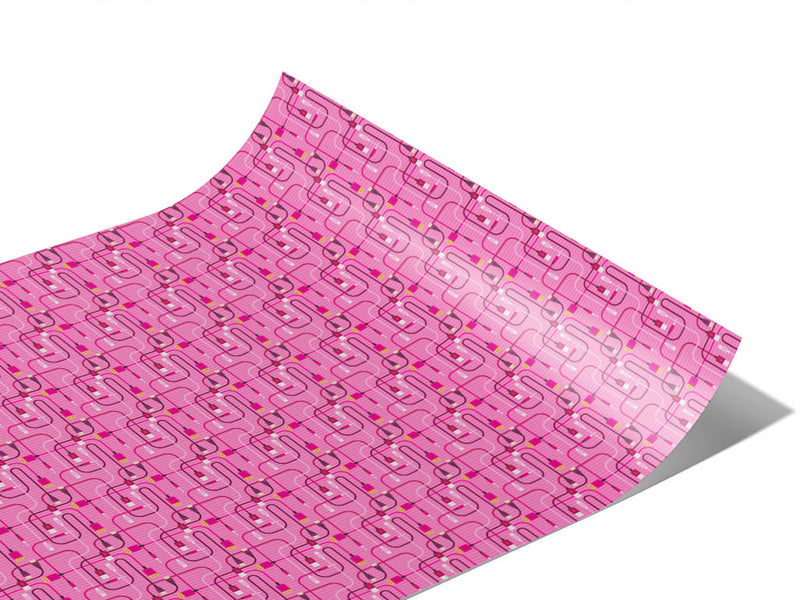 Pink Cords Technology Vinyl Wraps~Rwraps Series 914 Digitally Printed Vinyl Wrap~1