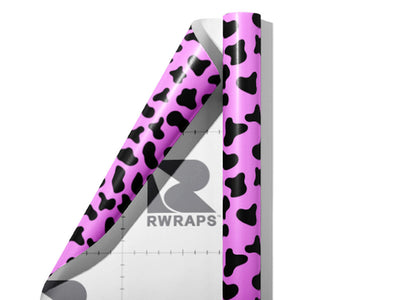 Pink Cow Wrap Film Sheets~Rwraps Series 914 Pink Cow Scrolled Sheet~5