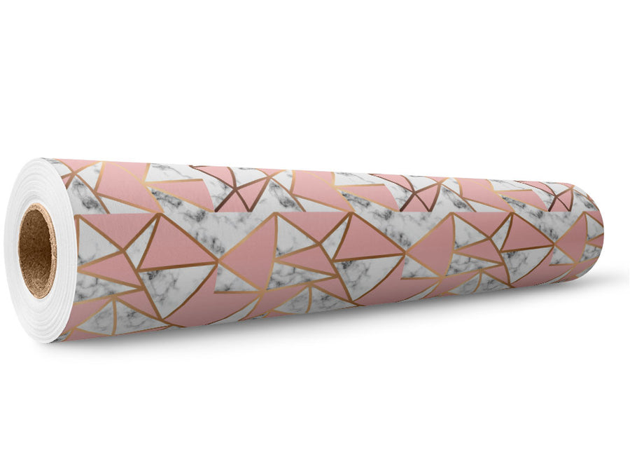 Pink Cutouts Tile Wrap Film Wholesale Roll~Rwraps Series 914 Digitally Printed Vinyl Roll~5