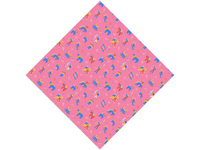 Pink Friends Astrology Vinyl Wrap Pattern
