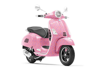 Pink Friends Astrology Vespa Scooter Wrap Film