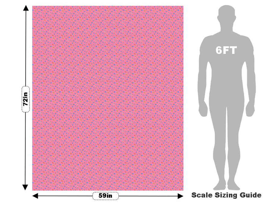 Pink Friends Astrology Vehicle Wrap Scale~Rwraps Series 914 Pink Friends Astrology Measurements~1