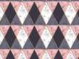 Pink Hourglass Tile Vinyl Wrap Pattern~Rwraps Series 914 Digitally Printed Vinyl Wrap~0