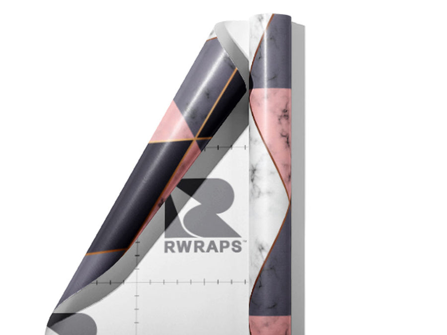 Pink Hourglass Tile Wrap Film Sheets~Rwraps Series 914 Pink Hourglass Tile Scrolled Sheet~4