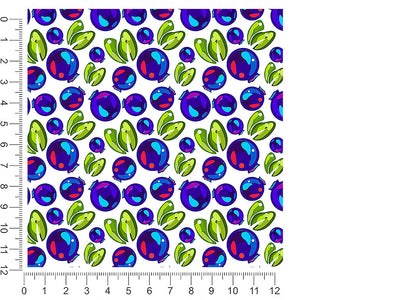 pink icing fruit 1ft x 1ft Craft Sheets