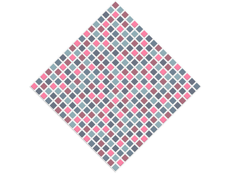 Pink Jambalaya Mosaic Vinyl Wrap Pattern
