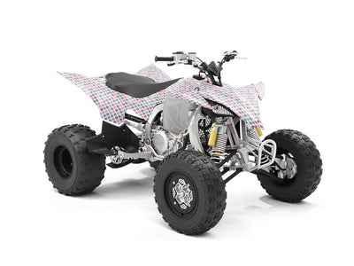 Pink Jambalaya Mosaic ATV Wrapping Vinyl