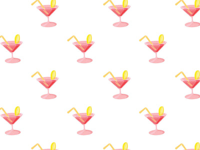 Pink Lemon Alcohol Vinyl Wrap Pattern~Rwraps Series 914 Digitally Printed Vinyl Wrap~0