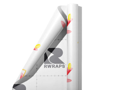 Pink Lemon Alcohol Wrap Film Sheets~Rwraps Series 914 Pink Lemon Alcohol Scrolled Sheet~3