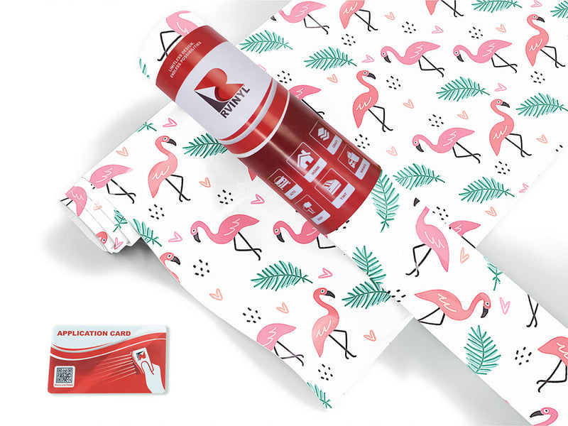 pink love bird Craft Vinyl Roll