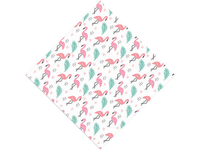 Pink Love Birds Vinyl Wrap Pattern