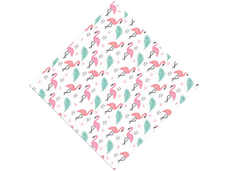 Pink Love Birds Vinyl Wrap Pattern