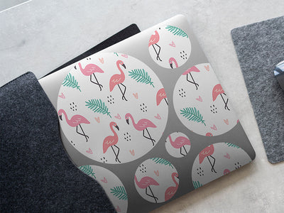 pink love bird DIY Laptop Stickers
