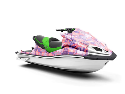 Pink Palaces Cityscape Jet Ski Vinyl Customized Wrap