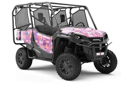 Pink Palaces Cityscape Utility Vehicle Vinyl Wrap