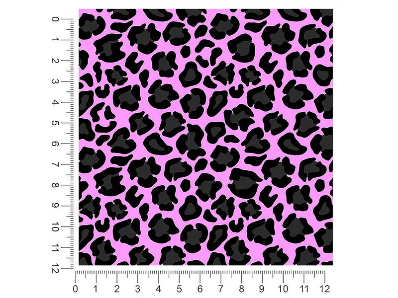 pink panther animal print 1ft x 1ft Craft Sheets
