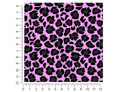 pink panther animal print 1ft x 1ft Craft Sheets
