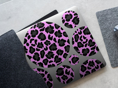 pink panther animal print DIY Laptop Stickers