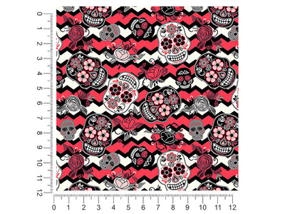 pink parents day of the dead 1ft x 1ft Craft Sheets