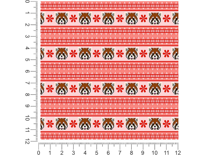 pink pixels animal 1ft x 1ft Craft Sheets