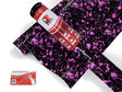 pink pollock paint splatter Craft Vinyl Roll