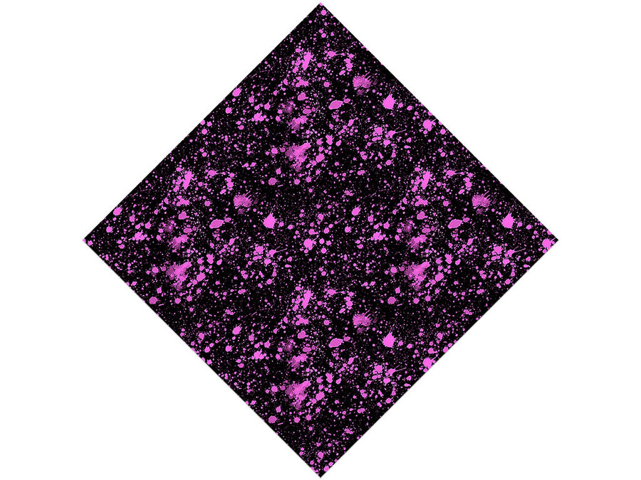 Pink Pollock Paint Splatter Vinyl Wrap Pattern