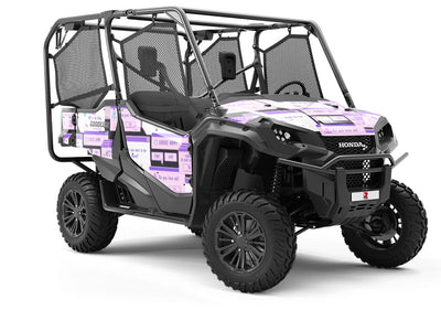 Pink Popups Technology Utility Vehicle Vinyl Wrap