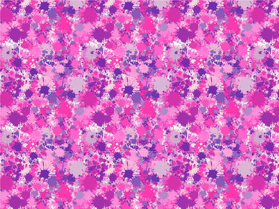 Pink Power Paint Splatter Vinyl Wrap Pattern~Rwraps Series 914 Digitally Printed Vinyl Wrap~0