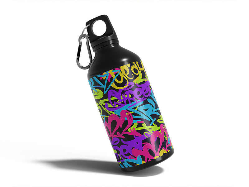 Water Bottle DIY Stickers