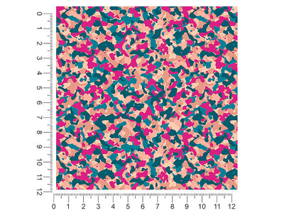 pink shrapnel camouflage 1ft x 1ft Craft Sheets