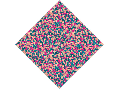 Pink Shrapnel Camouflage Vinyl Wrap Pattern