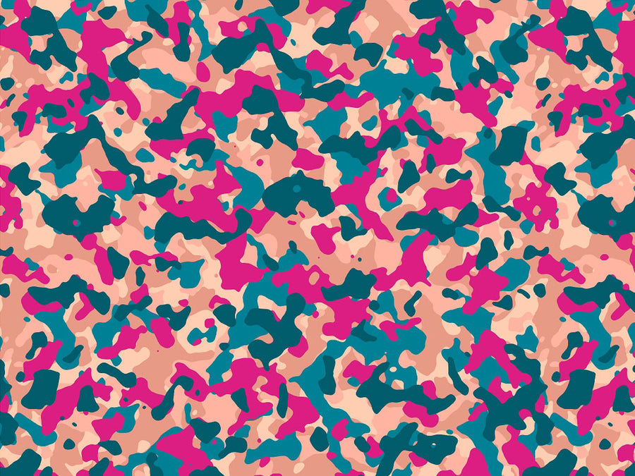 Pink Shrapnel Camouflage Vinyl Wrap Pattern~Rwraps Series 914 Digitally Printed Vinyl Wrap~0