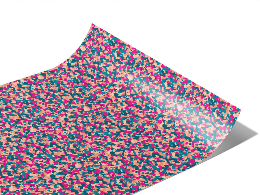 Pink Shrapnel Camouflage Vinyl Wraps~Rwraps Series 914 Digitally Printed Vinyl Wrap~1