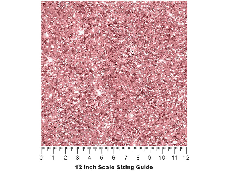 Pink Slip Gemstone Vinyl Film Pattern Size 12 inch Scale~Rwraps Pink Slip Gemstone Sizing Chart~2