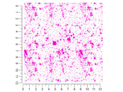 pink spill paint splatter 1ft x 1ft Craft Sheets