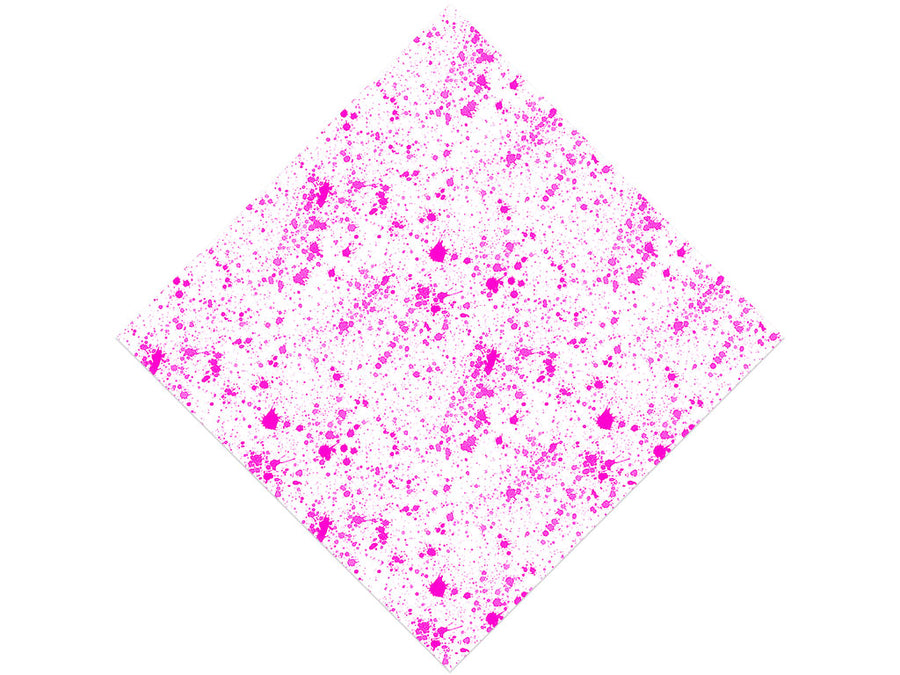 Pink Spill Paint Splatter Vinyl Wrap Pattern