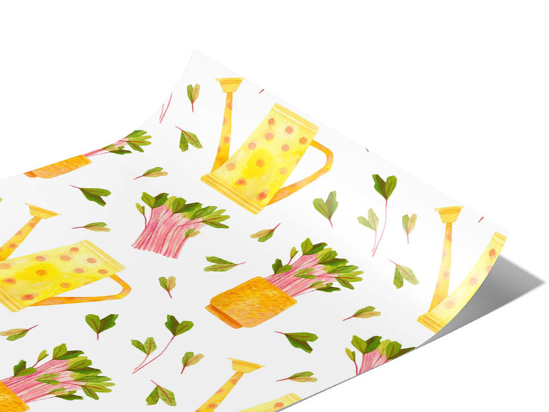 Pink Sprouts Gardening Vinyl Wraps~Rwraps Series 914 Digitally Printed Vinyl Wrap~0