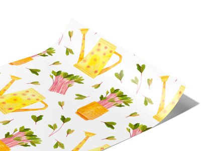 Pink Sprouts Gardening Vinyl Wraps~Rwraps Series 914 Digitally Printed Vinyl Wrap~0