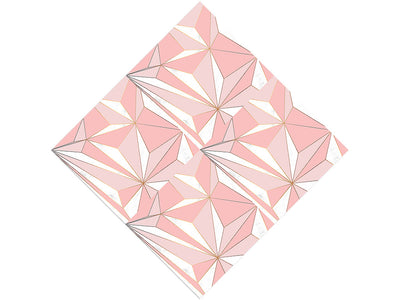Pink Star Tile Vinyl Wrap Pattern