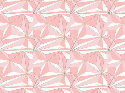 Pink Star Tile Vinyl Wrap Pattern~Rwraps Series 914 Digitally Printed Vinyl Wrap~0
