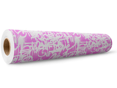 Pink Styling Graffiti Wrap Film Wholesale Roll~Rwraps Series 914 Digitally Printed Vinyl Roll~5