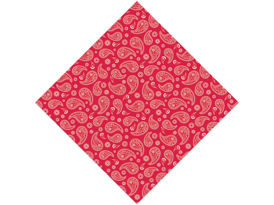 Pink Swirls Paisley Vinyl Wrap Pattern
