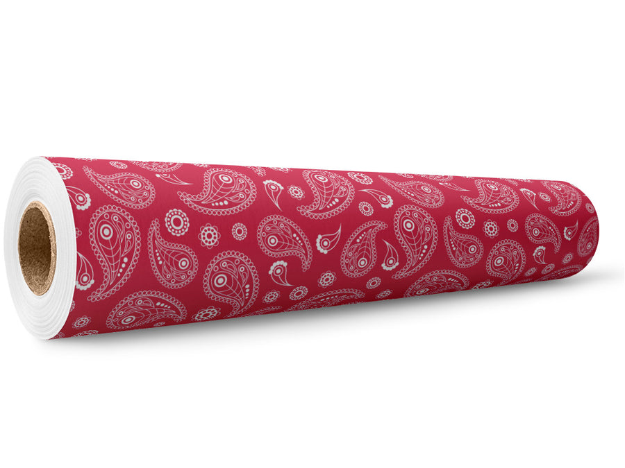 Pink Swirls Paisley Wrap Film Wholesale Roll~Rwraps Series 914 Digitally Printed Vinyl Roll~5