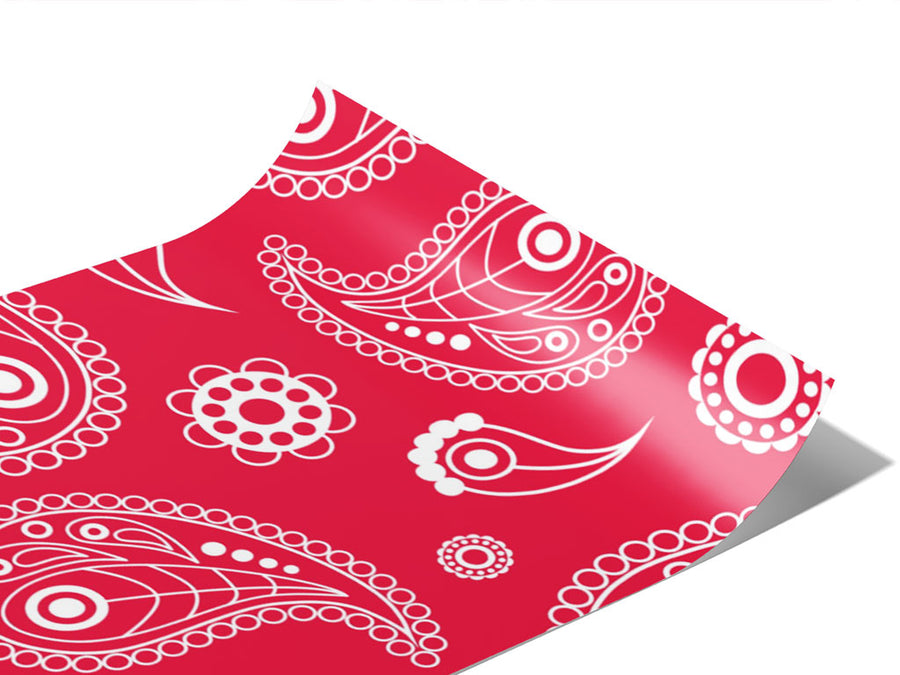 Pink Swirls Paisley Vinyl Wraps~Rwraps Series 914 Digitally Printed Vinyl Wrap~0